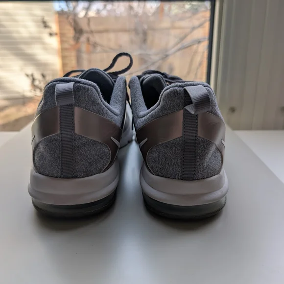 Nike Womens AIR BELLA TR PRM Grey / Rose Gold  training Shoes women's size 8 - Picture 7 of 10